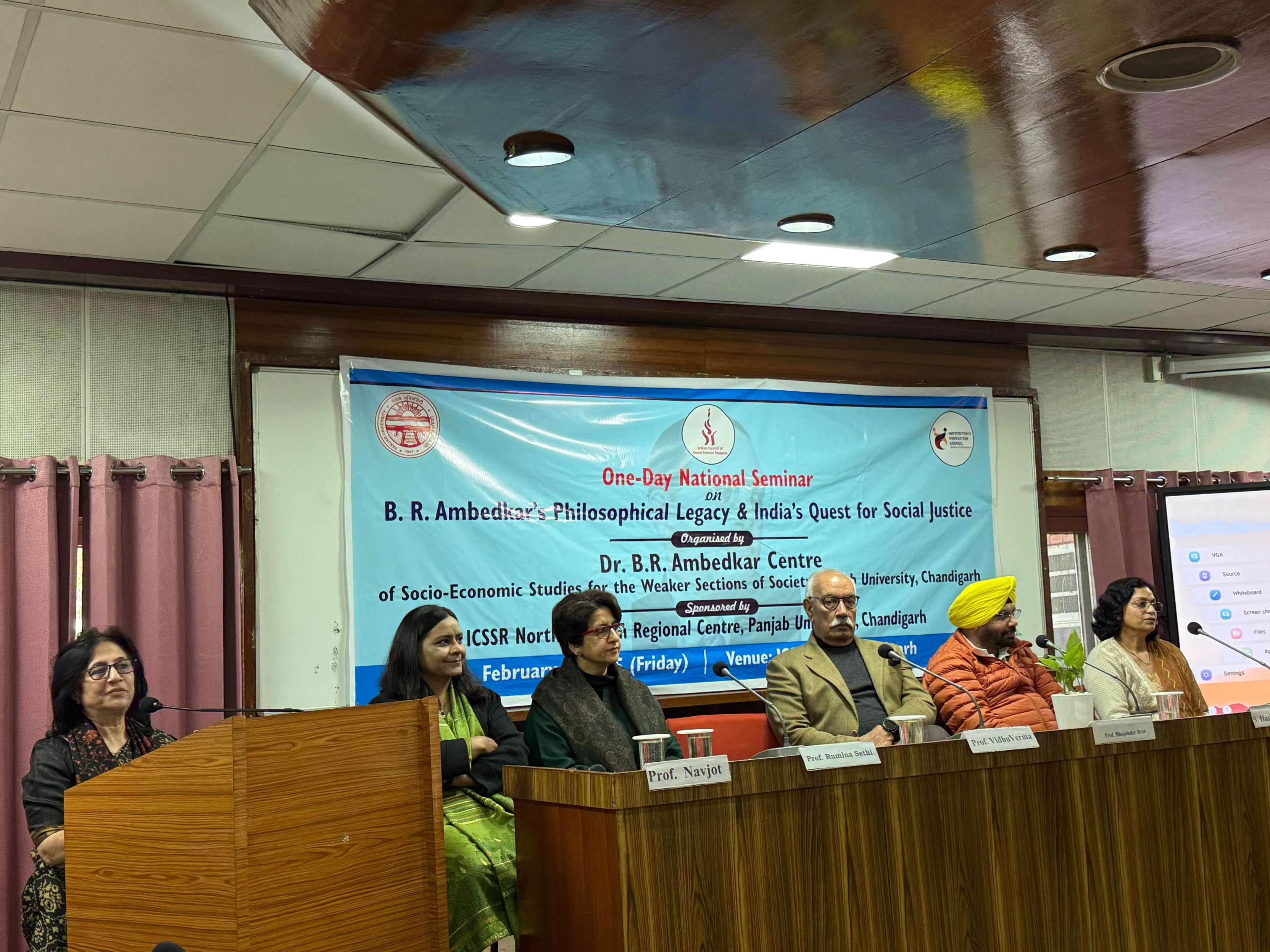 पंजाब विश्वविद्यालय ने डॉ. बी.आर. अंबेडकर की दार्शनिक विरासत और सामाजिक न्याय पर राष्ट्रीय संगोष्ठी आयोजित की